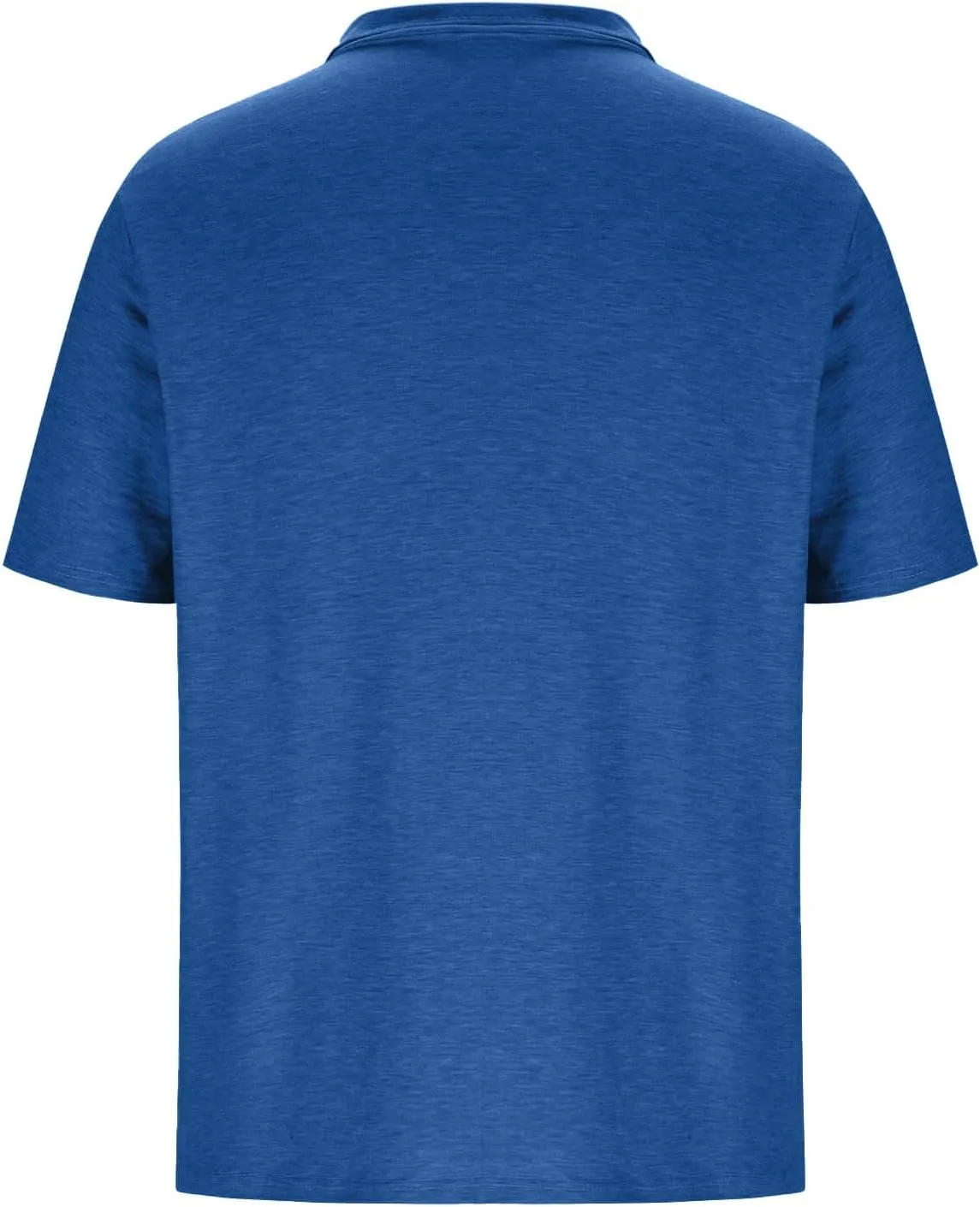 Mens Pique Polo Shirts Fashion Solid Color Performance Short Sleeve Tactical Shirt Moisture Wicking Baseball Tee Tops
