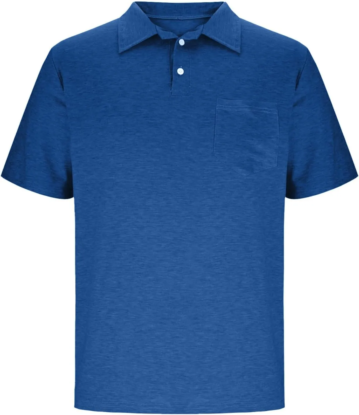 Mens Pique Polo Shirts Fashion Solid Color Performance Short Sleeve Tactical Shirt Moisture Wicking Baseball Tee Tops