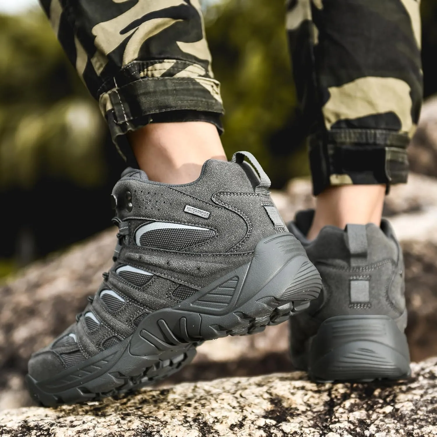 Men's Sneakers Black Leather Sneakers Men Men's Comfortable Walking Shoes Tennis Comfortable Skate Shoes for Men