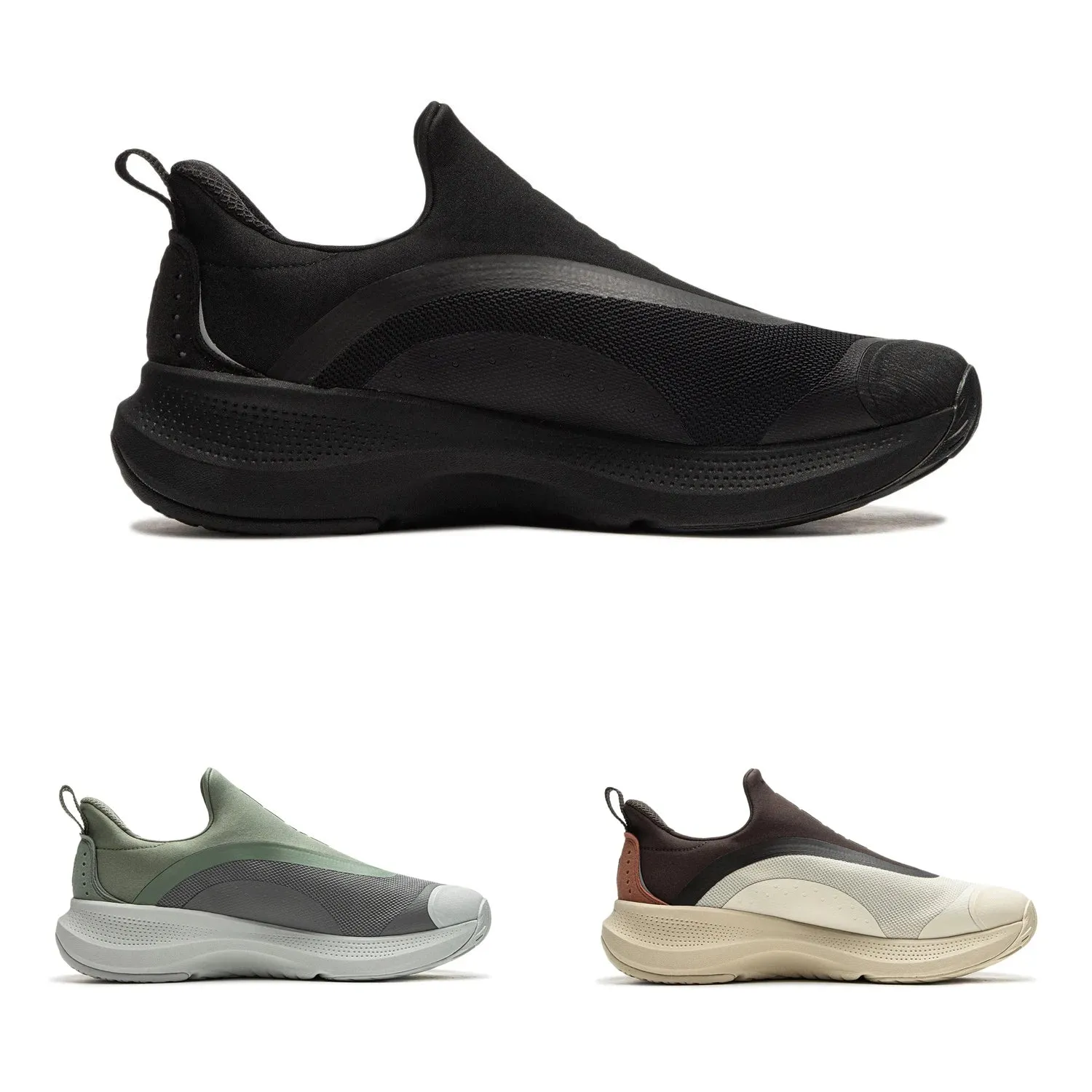 Men's Soft Go Casual Walking Shoes Slip-On Comfortable Sports Sneakers with Thick Heel Cushion for Wearable Fashion