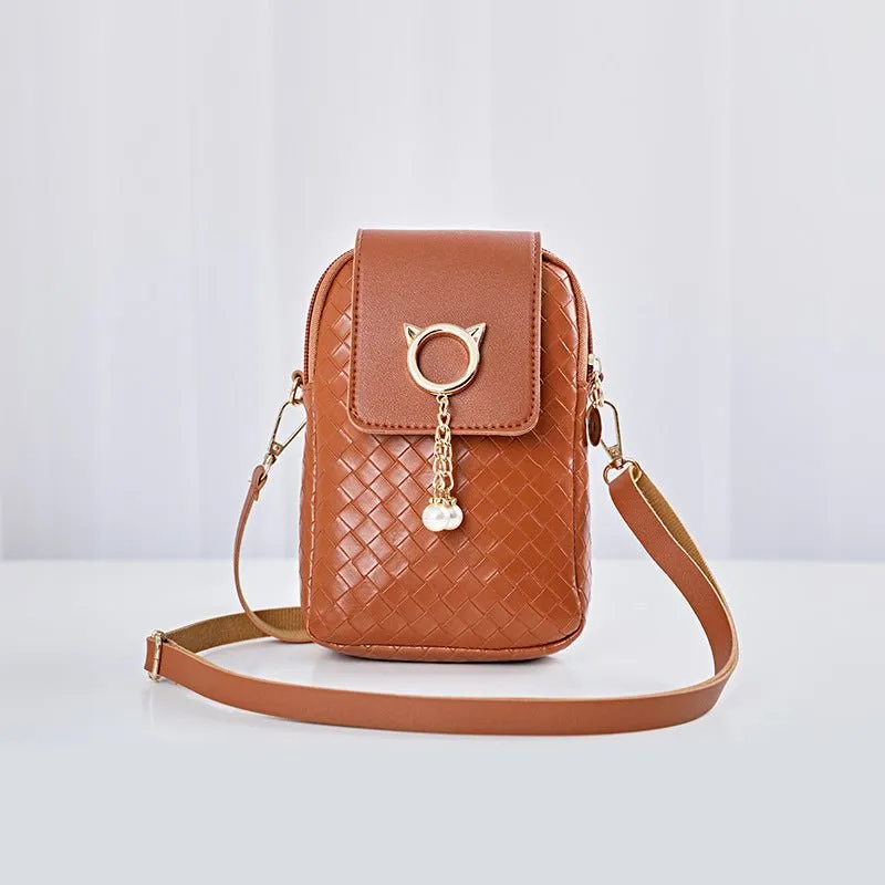 Mini Mobile Phone Bag - Shoulder Messenger Bag-Bags for woman