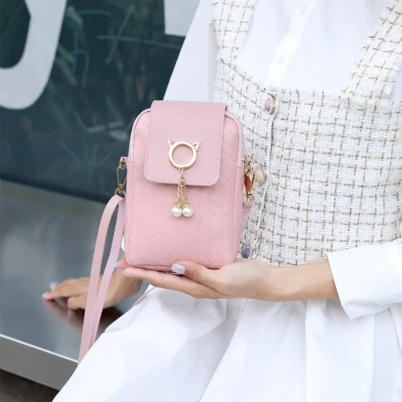 Mini Mobile Phone Bag - Shoulder Messenger Bag-Bags for woman