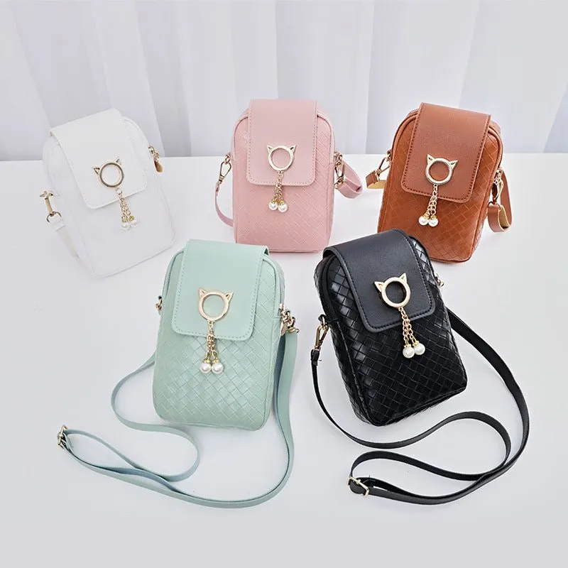 Mini Mobile Phone Bag - Shoulder Messenger Bag-Bags for woman