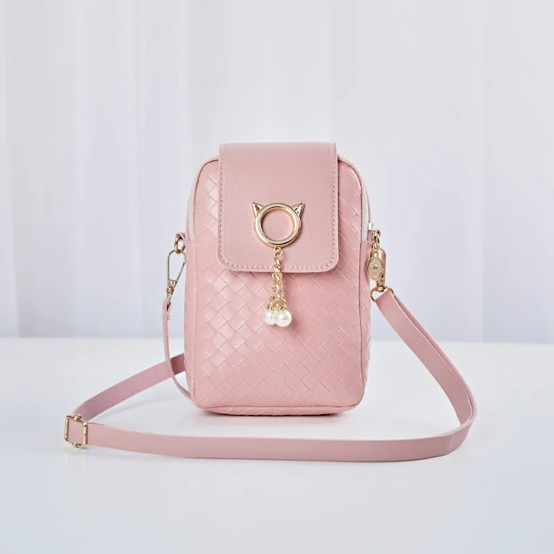 Mini Mobile Phone Bag - Shoulder Messenger Bag-Bags for woman