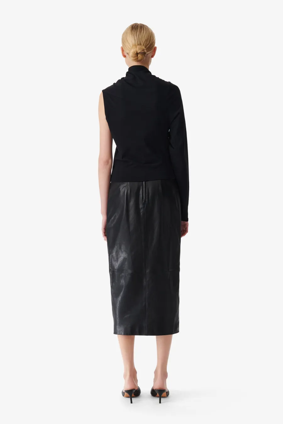 Nadia Midi Skirt Black