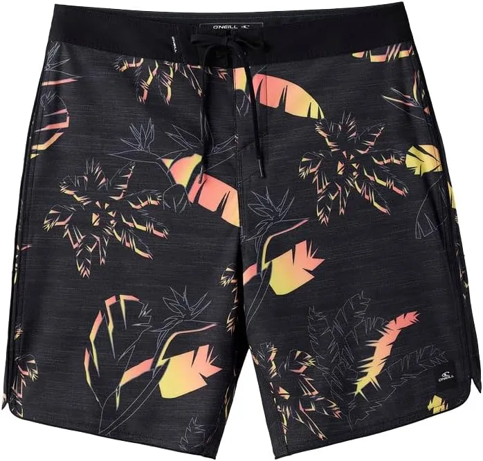 O'NEILL Hyperfreak Mysto Scallop Boardshort BLK 32