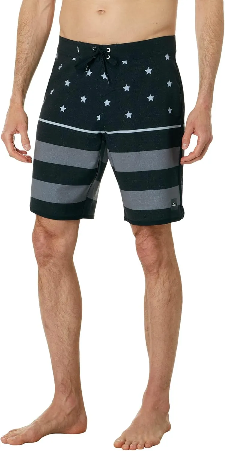 O'NEILL Hyperfreak Mysto Scallop Flag 19" Boardshorts