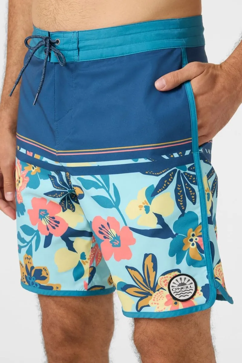 O'NEILL Men's Cruzer Scallop 18 Boardshorts
