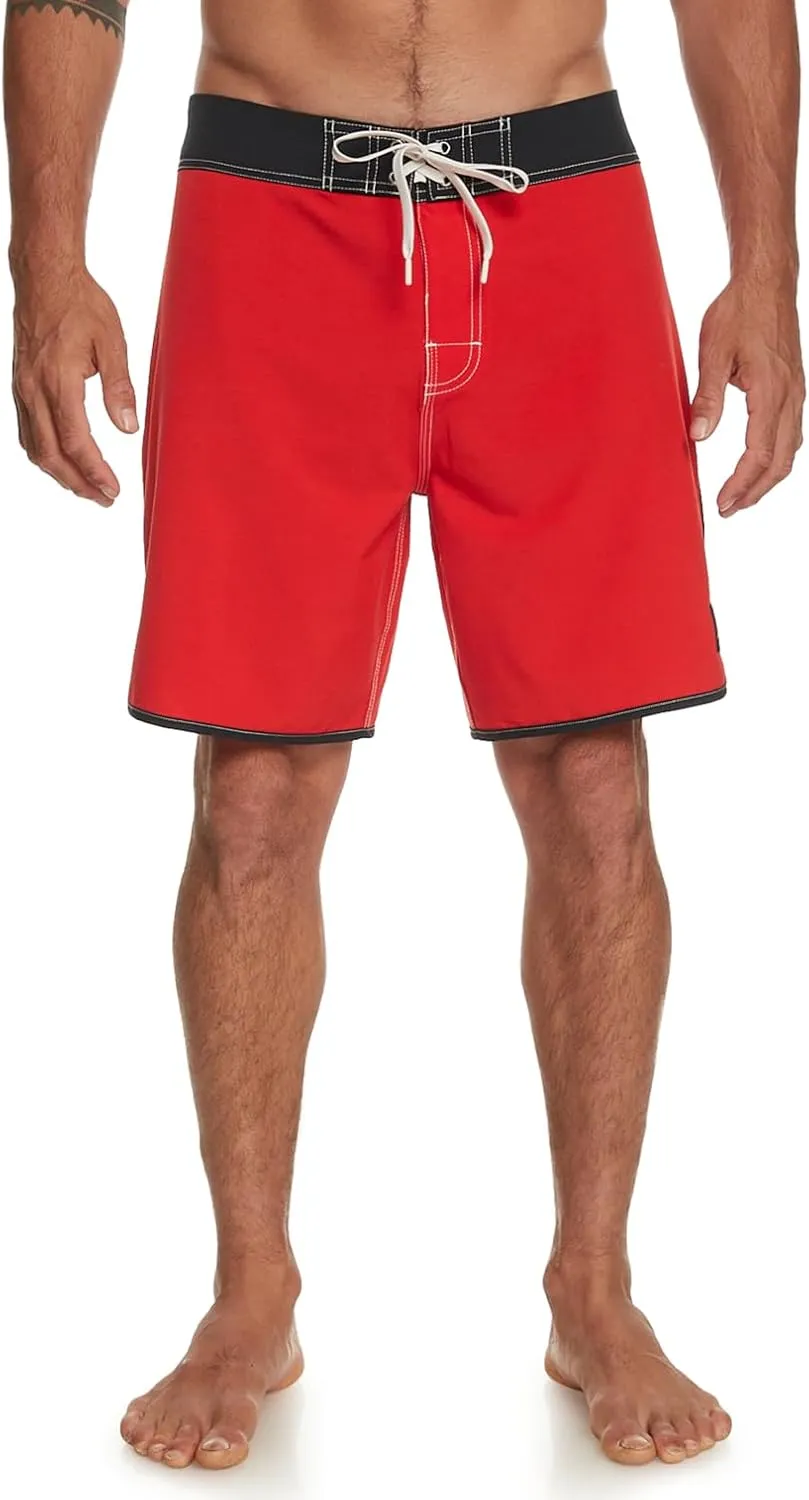 Quiksilver Men's Standard Original Scallop 18 Boardshort Swim Trunk