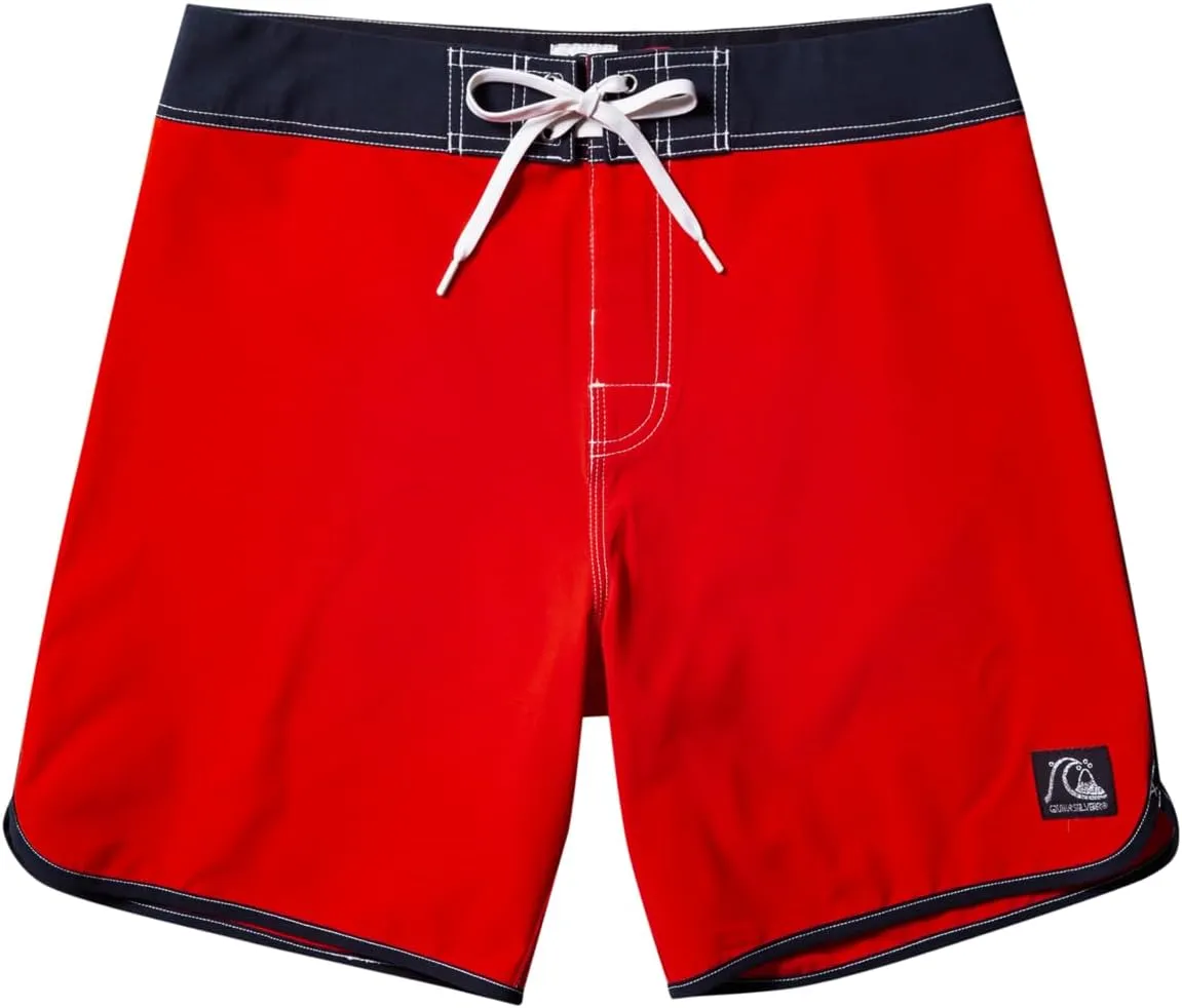 Quiksilver Men's Standard Original Scallop 18 Boardshort Swim Trunk