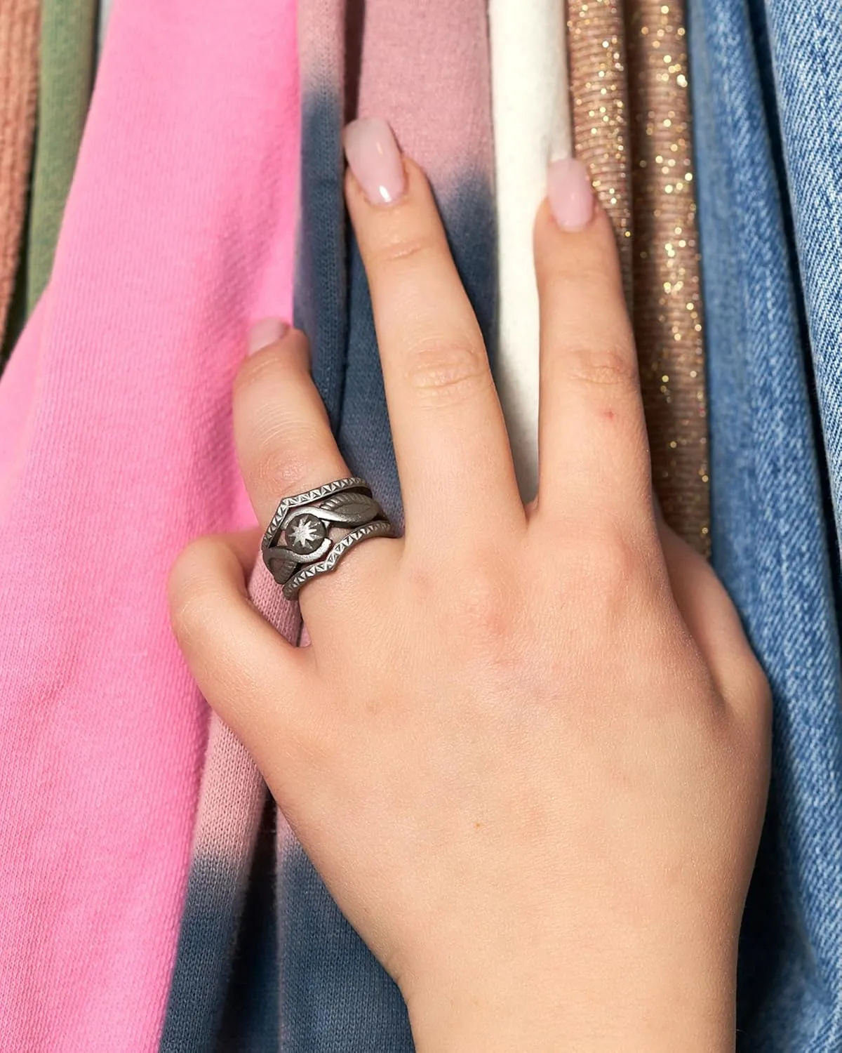 Rinfit Silicone Rings for Women - Engagement or Promise Ring & Stackable Set - Womens Rubber Wedding Rings & Silicone Wedding Bands - Patented Design