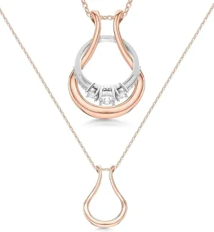 Ring Holder Necklace, Perfect for Holding Wedding and Engagement Rings, Perfect for Mother, Wife, Nurse, Doctor, Wholesale Ring Holder Necklace