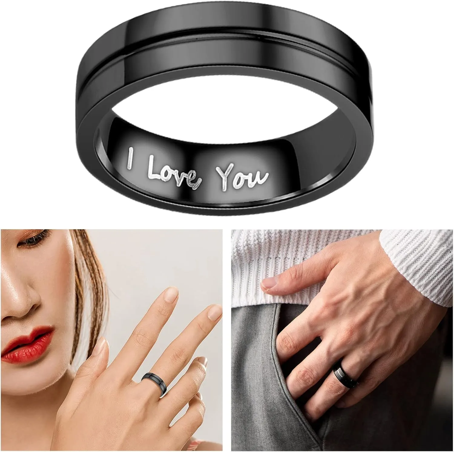 Rings for Women Wedding Bands Constellation Antique Women's Wedding Bands Valentine's Day Gift for Women Men