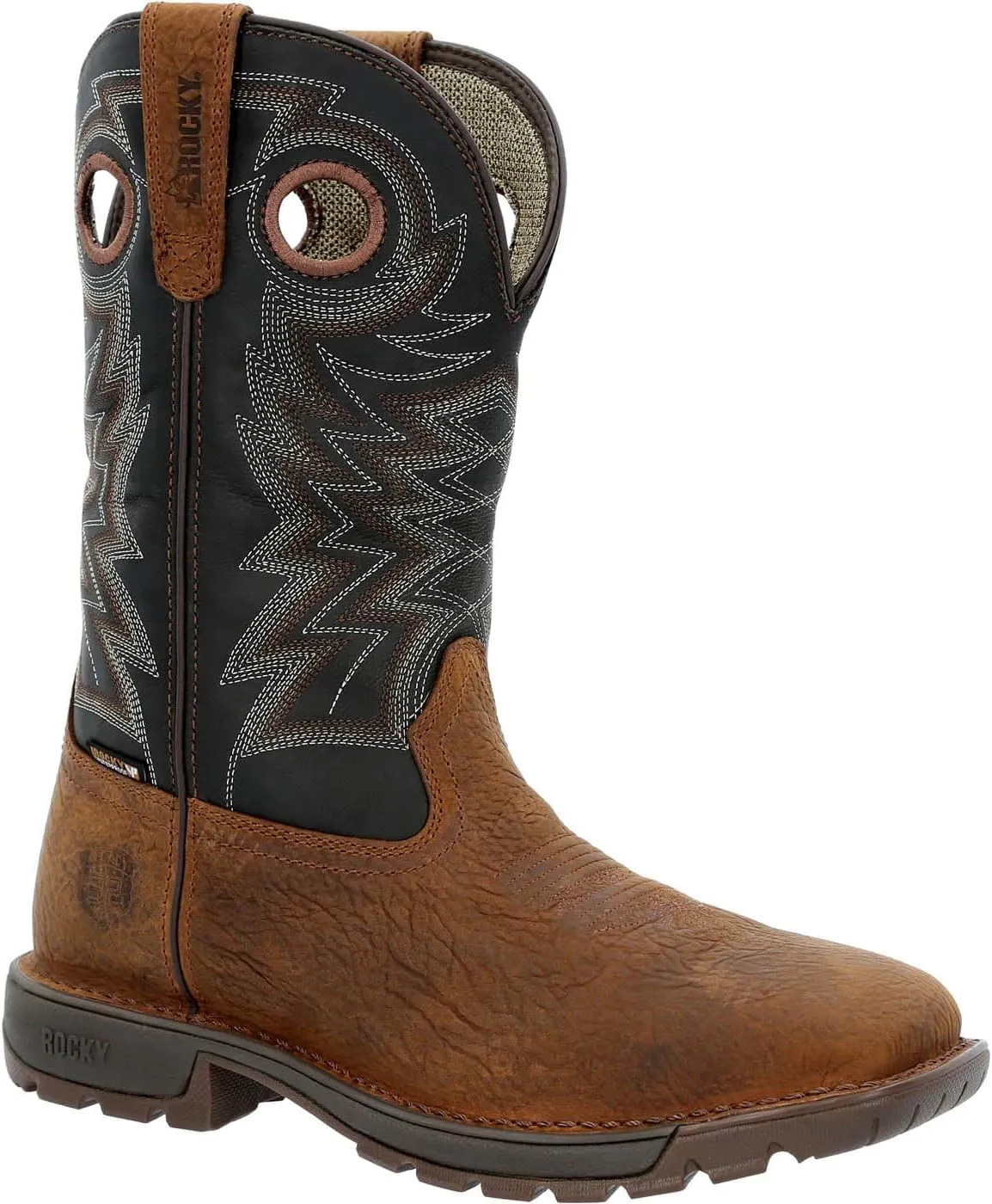 ROCKY Legacy 32 Steel Toe Waterproof Western Boot