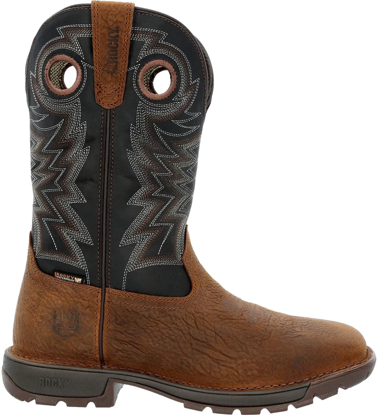 ROCKY Legacy 32 Steel Toe Waterproof Western Boot