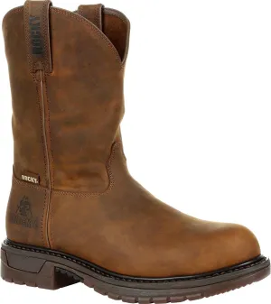 ROCKY Original Ride Steel Toe Western Boot
