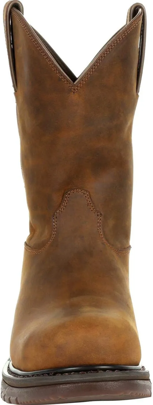 ROCKY Original Ride Steel Toe Western Boot