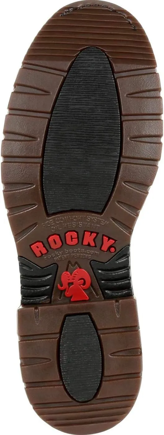 ROCKY Original Ride Steel Toe Western Boot