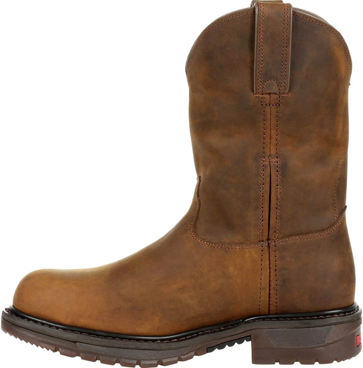 ROCKY Original Ride Steel Toe Western Boot