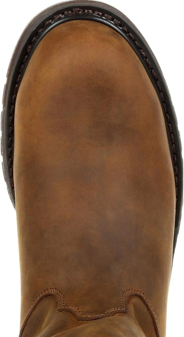 ROCKY Original Ride Steel Toe Western Boot
