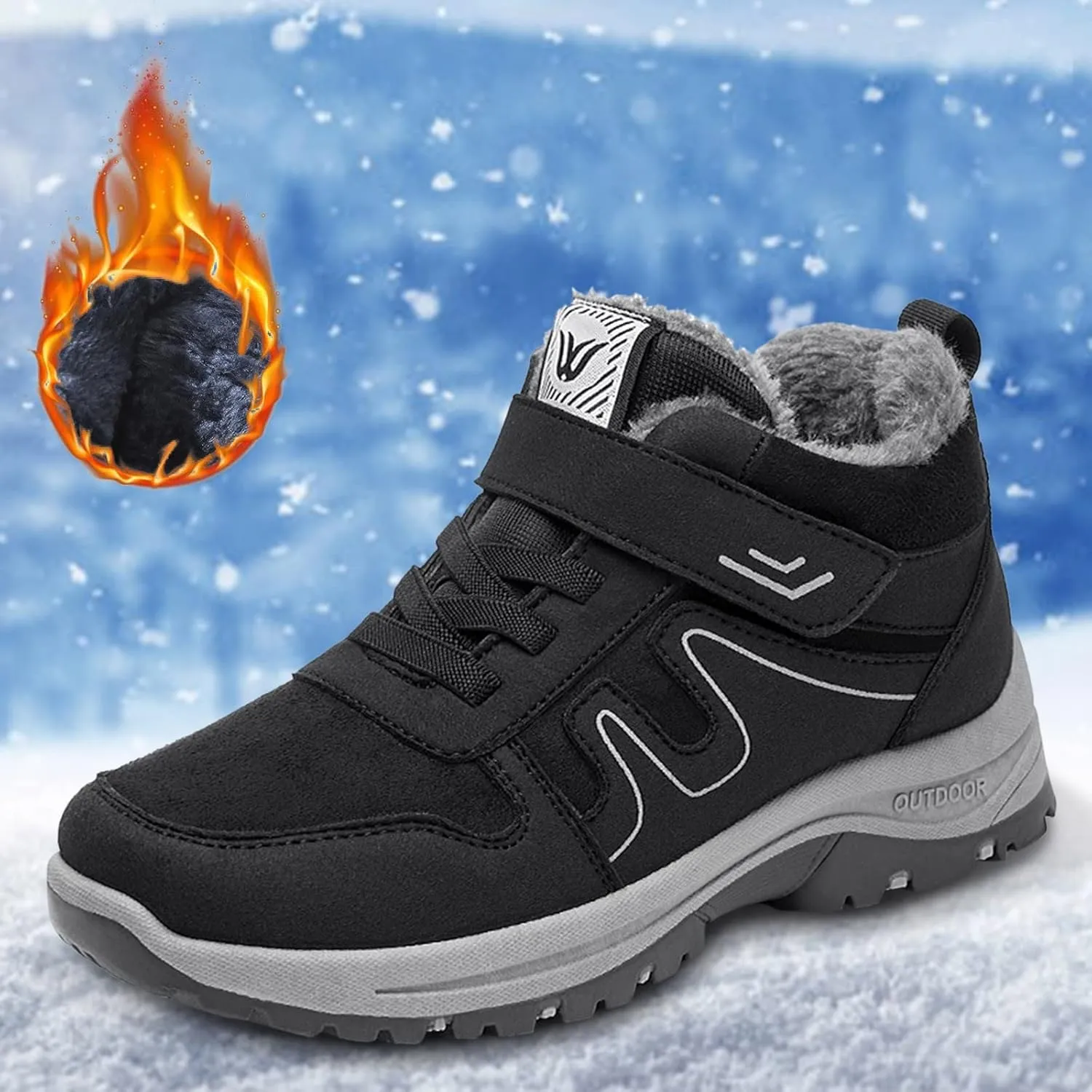 Short Winter Boots for Women Womens Slip on Snow Boots Waterproof Insulated Women Winter Boots Wide Slip Resistant Waterproof Work Boots for Women Women's Tall Winter Boots Wide Width