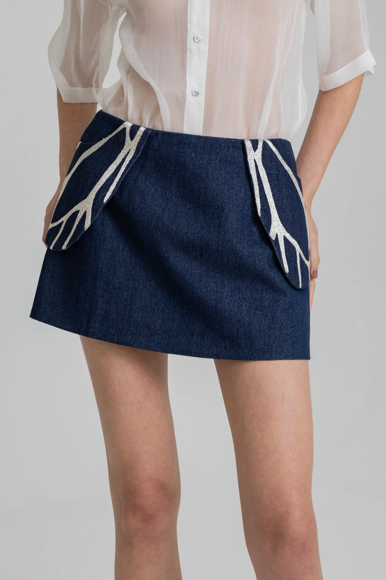 Silver dream skirt