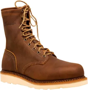 Silverado Men's American Tanned Work Boot Steel Toe Tan 9.5 D