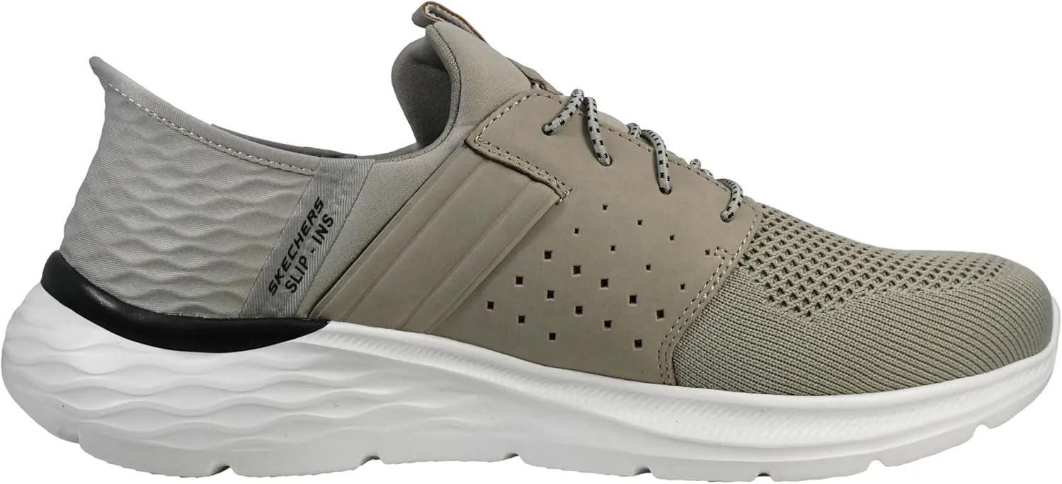 Skechers Men's Garner-Newick 210803 Low Profile Bungee Lace Slip-Ins