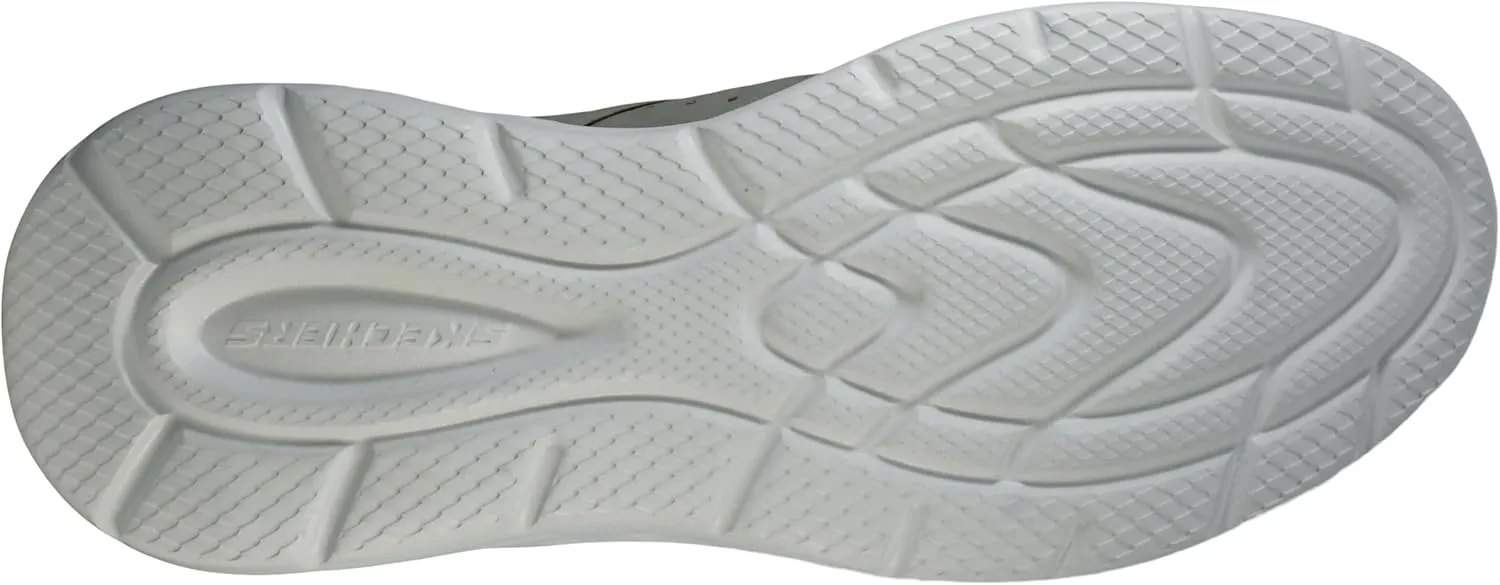 Skechers Men's Garner-Newick 210803 Low Profile Bungee Lace Slip-Ins