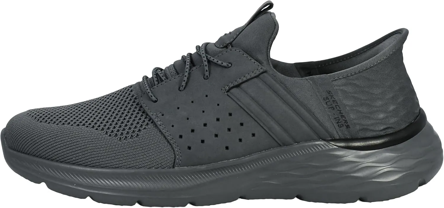 Skechers Men's Garner-Newick 210803 Low Profile Bungee Lace Slip-Ins