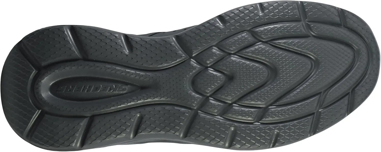 Skechers Men's Garner-Newick 210803 Low Profile Bungee Lace Slip-Ins