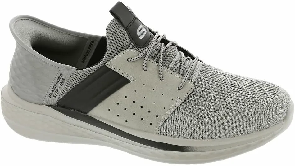 Skechers USA Men's Slade-Ocon 210811 Knitted Bungee Lace Slip-Ins