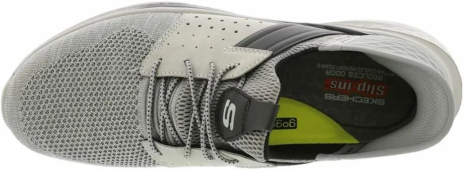 Skechers USA Men's Slade-Ocon 210811 Knitted Bungee Lace Slip-Ins