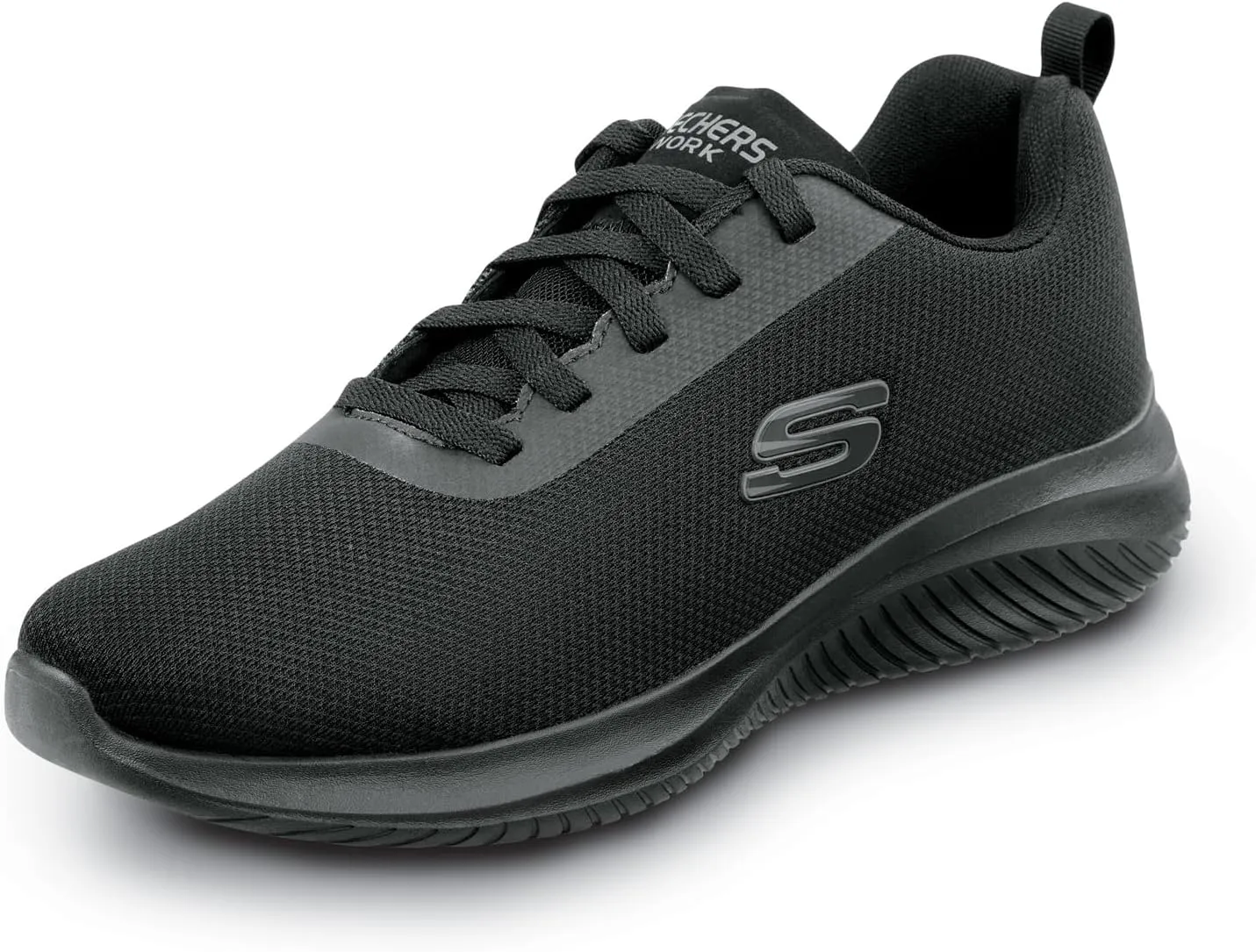 Skechers Work Ultra Flex 3.0, Benji, Men's, Soft Toe, EH, MaxTrax, Slip Resistant, Low Athletic, Work Shoe