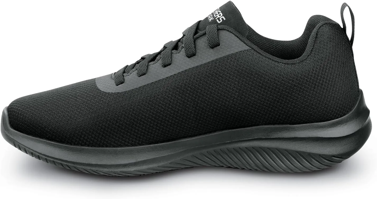 Skechers Work Ultra Flex 3.0, Benji, Men's, Soft Toe, EH, MaxTrax, Slip Resistant, Low Athletic, Work Shoe
