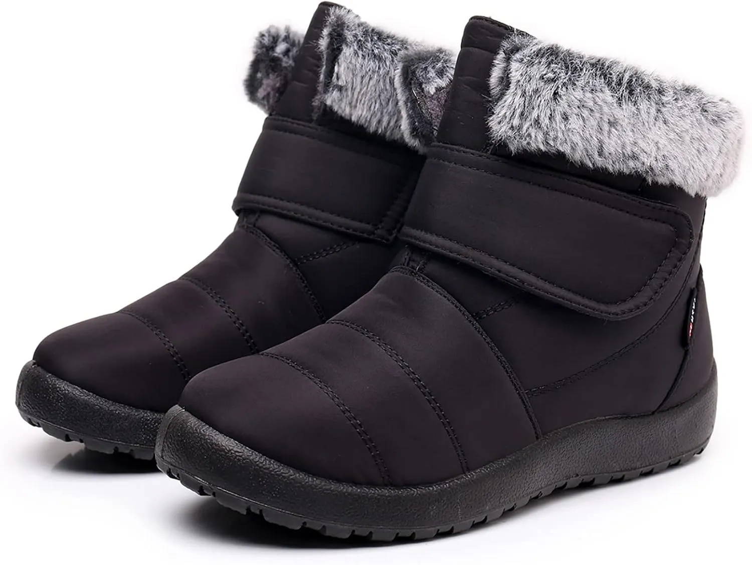 Slip on Waterproof Snow Boot Women Women Snow Booties Cute Winter Boots for Women Waterproof 8.5 Wide Width Womens Winter Boots Womens Winter Sneaker Boot
