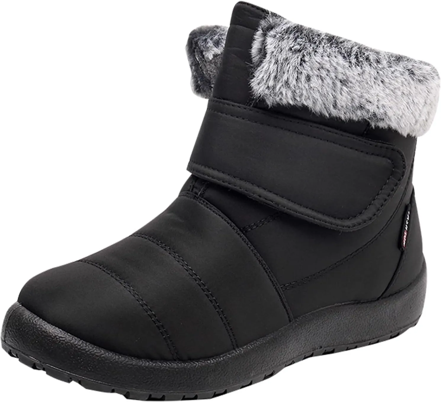 Slip on Waterproof Snow Boot Women Women Snow Booties Cute Winter Boots for Women Waterproof 8.5 Wide Width Womens Winter Boots Womens Winter Sneaker Boot