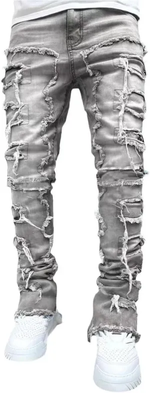 Stacked Jeans  Y2K  Emo 