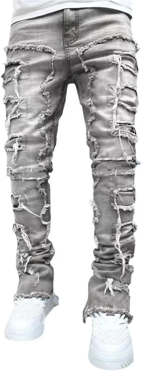 Stacked Jeans  Y2K  Emo 