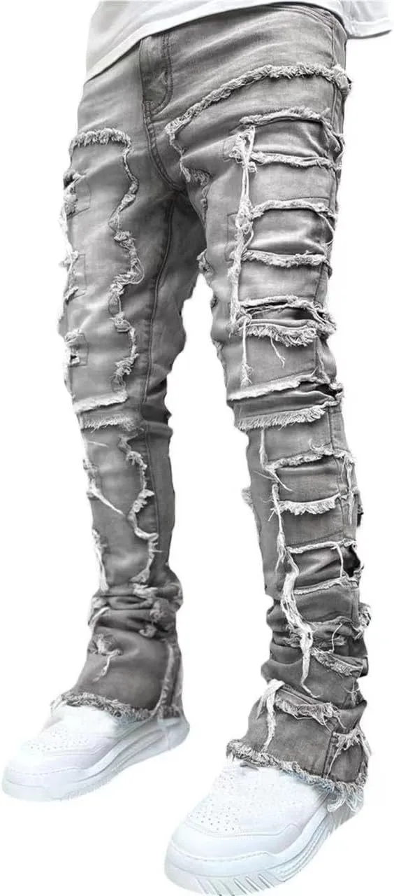 Stacked Jeans  Y2K  Emo 