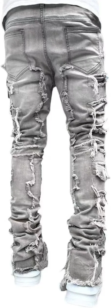Stacked Jeans  Y2K  Emo 
