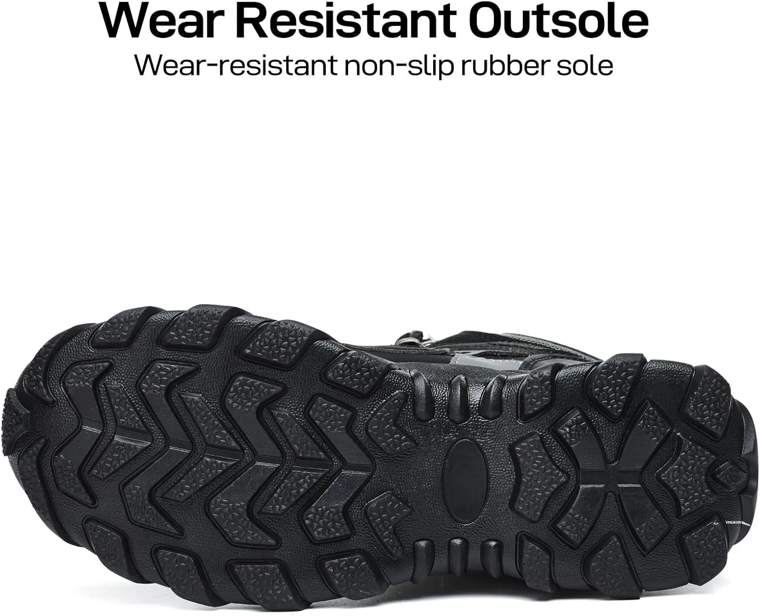 Steel Toe Boots for Men Safety Work Boots ComfortableIndestructible Industrial & Construction Shoes Mens Composite Toe Boots