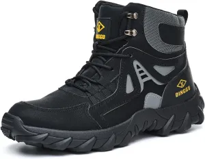 Steel Toe Boots for Men Safety Work Boots ComfortableIndestructible Industrial & Construction Shoes Mens Composite Toe Boots