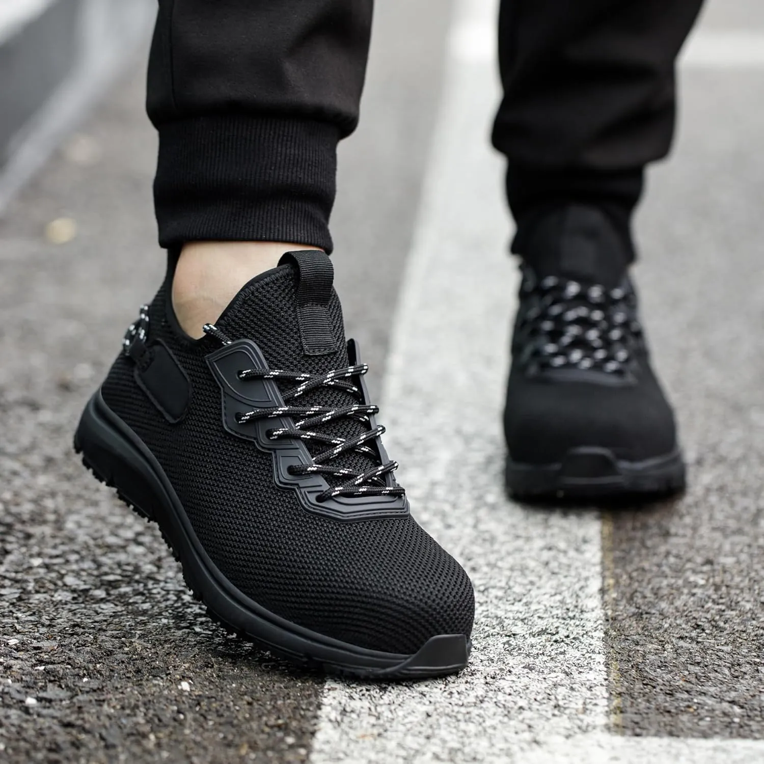 Steel Toe Shoes for Men WomenNon Slip Waterproof Work Safety Sneakers