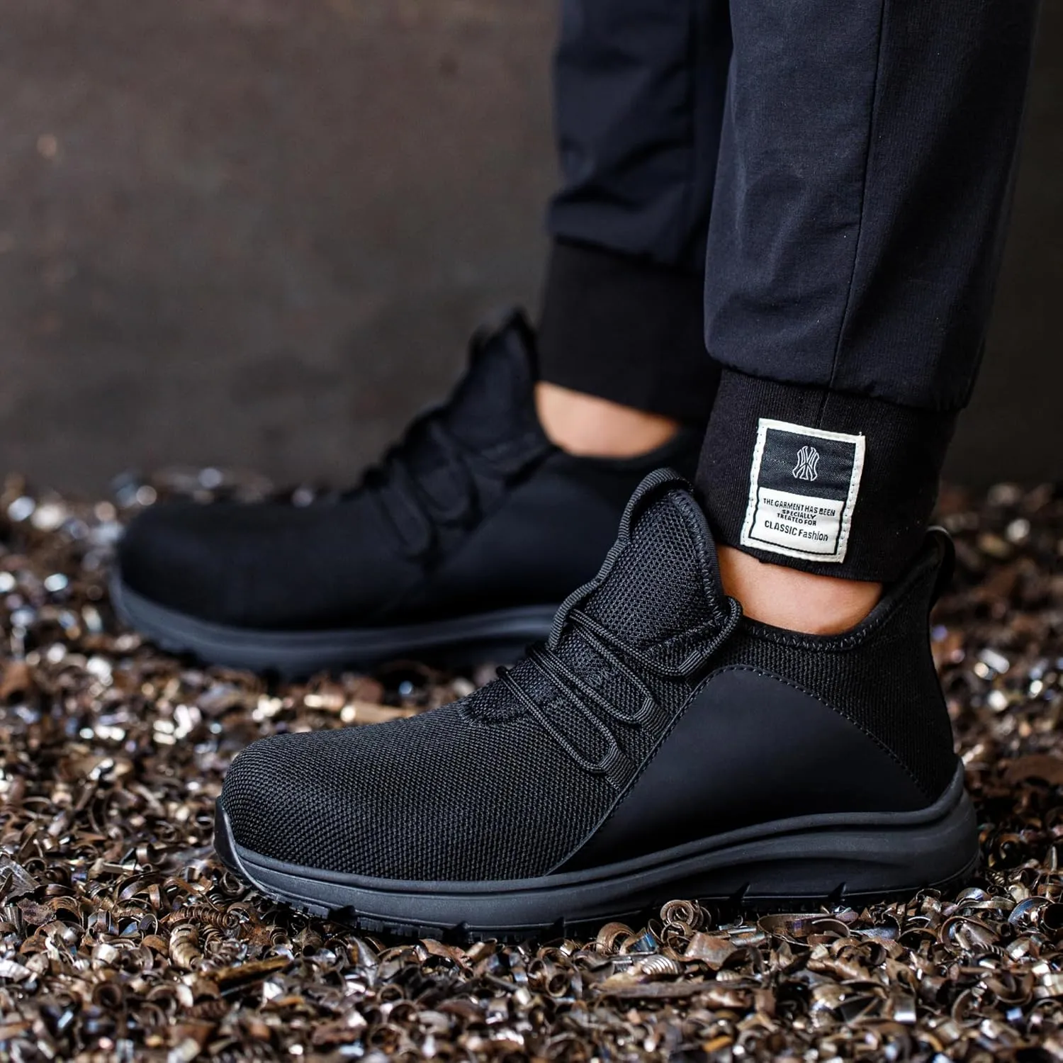 Steel Toe Shoes for Men WomenNon Slip Waterproof Work Safety Sneakers