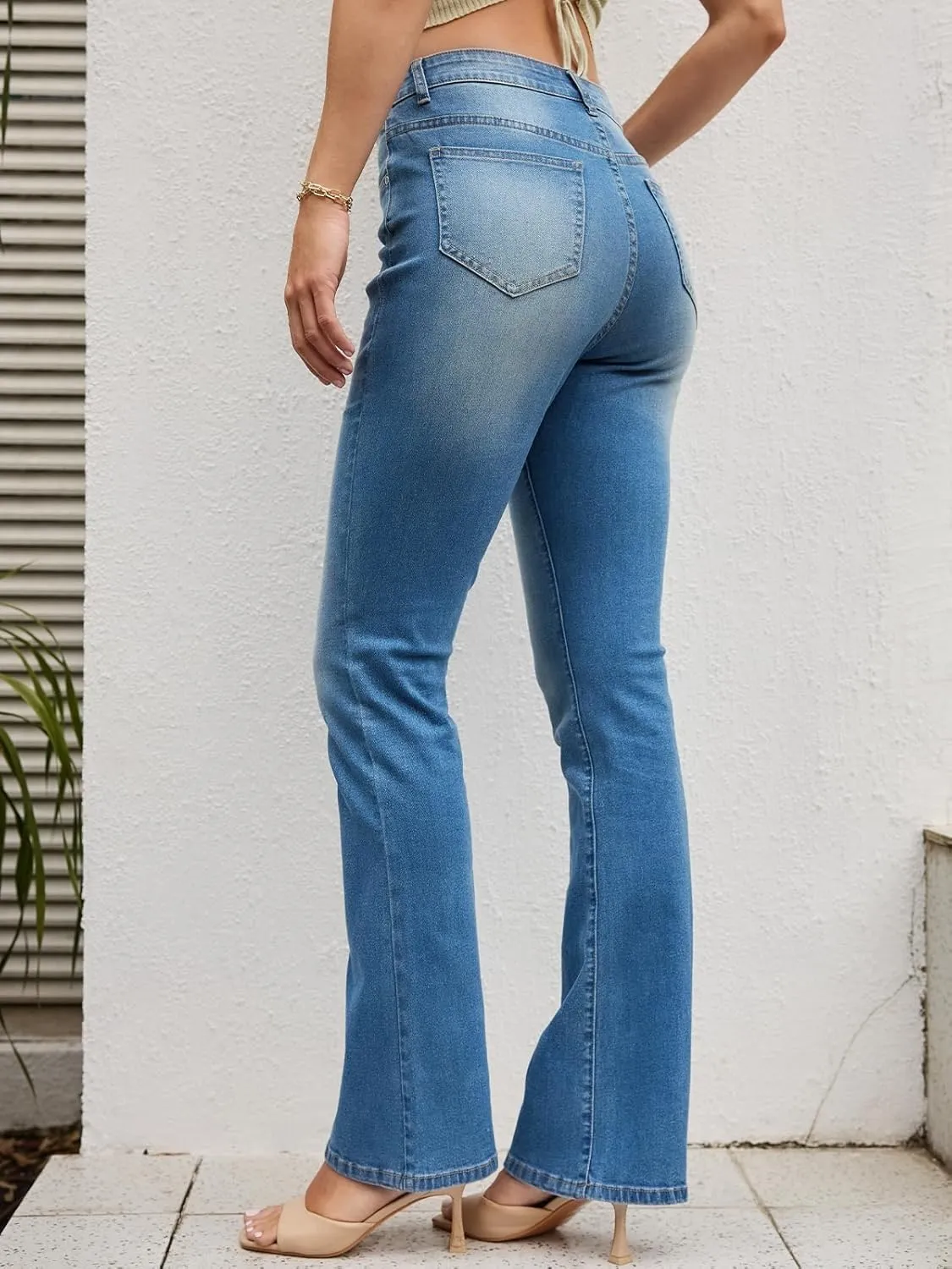 Stretchy Bootcut Jeans for Women High Waisted Jeans for Women with Pockets ??Standard??