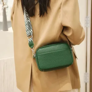 Stylish 100% Genuine Leather Crossbody Bag for Women