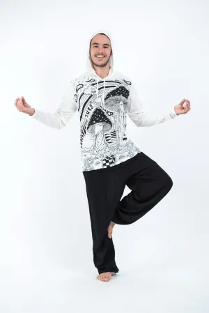 Unisex Magic Mushroom Hoodie in White