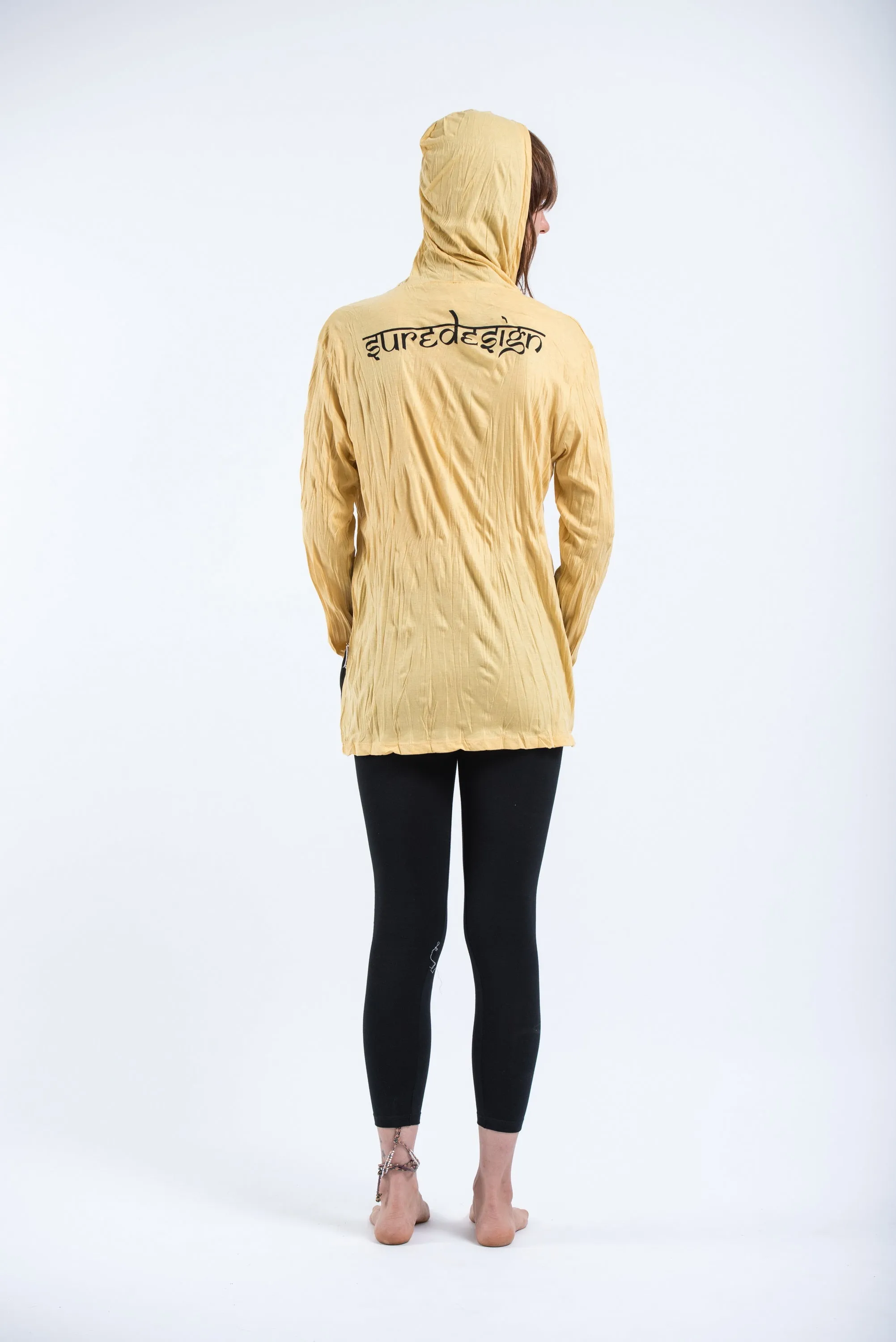 Unisex Tree of Life Hoodie in Yellow