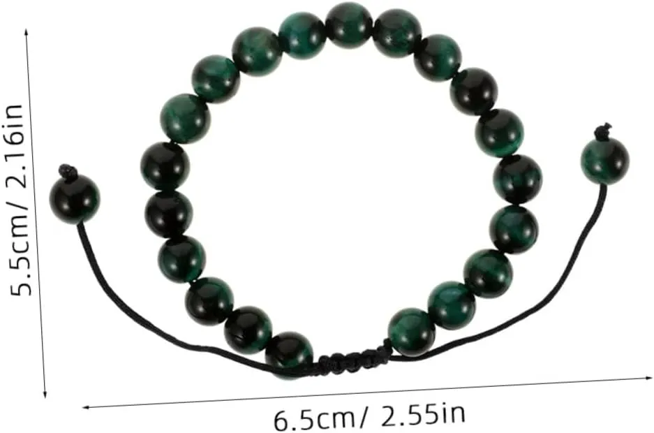 VALICLUD Tiger Eye Bracelet Bracelets Beads Wristbands for Men Beads for Bracelets Portable Wrist Bracelets